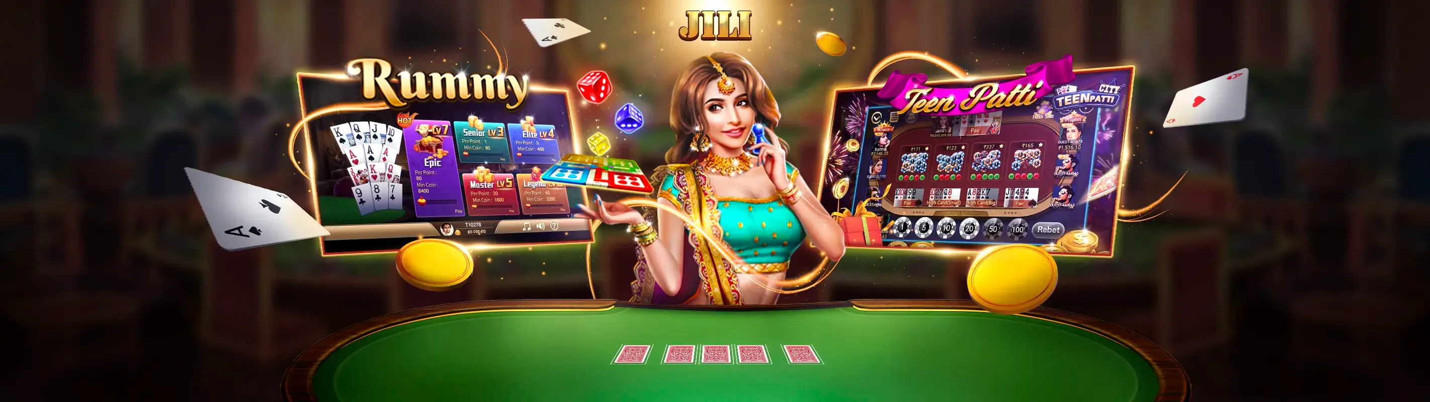 Sảnh Casino Trực tuyến sang trọng tại rr99 liên kết mới